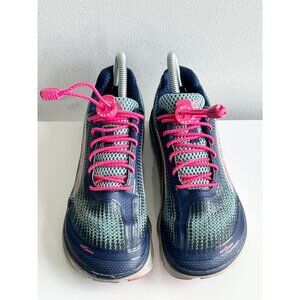 Altra Torin 3.0 Teal Navy Pink Running Shoes with lock laces SZ: 6